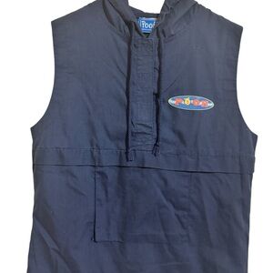 Disney Navy Blue Hooded Vest